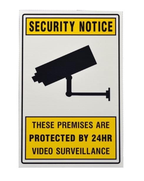 CCTV WARNING SIGN